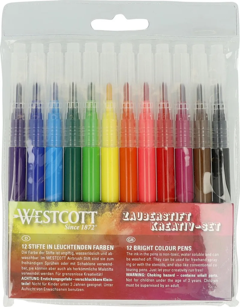 Viltstiften - 12 stuks - AC-E16801 by Westcott in Assorti – product photo