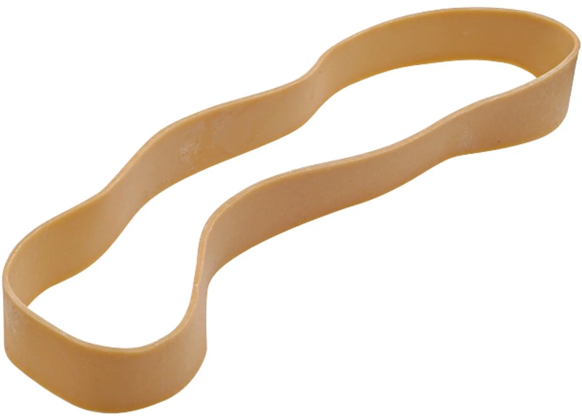 elastieken, naturel, B: 10 mm, Diam.: 75 mm, 1.000 g de Wonday en Beige – photo produit