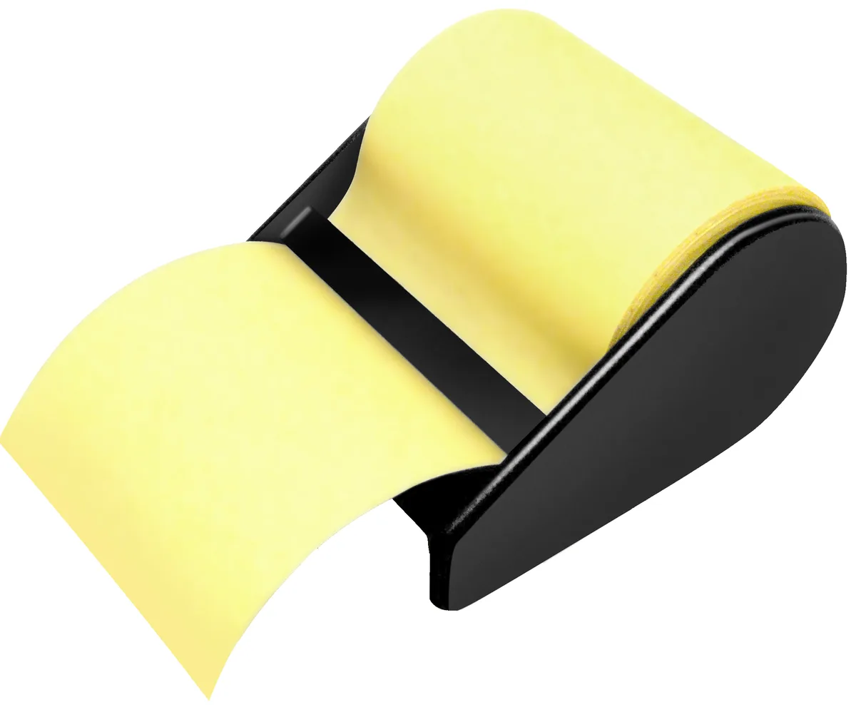 Haftnotizen auf der Rolle, pastellgelb de Wonday – photo produit
