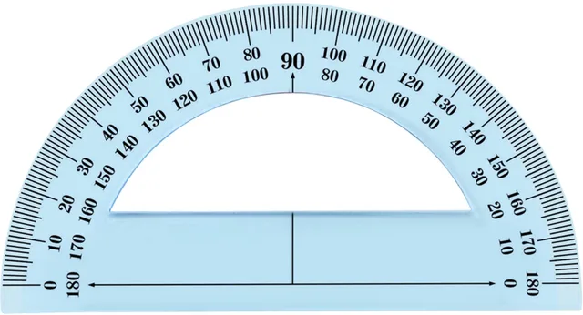 halve gradenboog 180 graden, 120 mm, breukvast