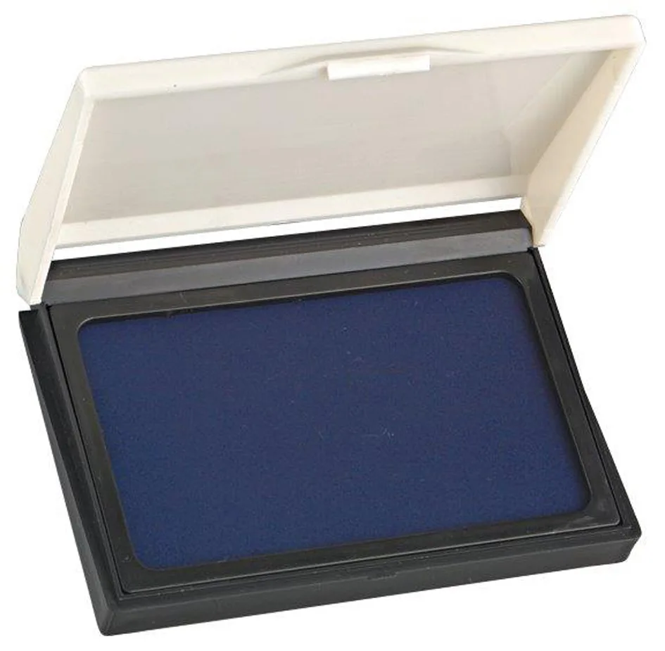 Stempelkissen, (B)100 x (T)75 mm, blau från Wonday – produktbild