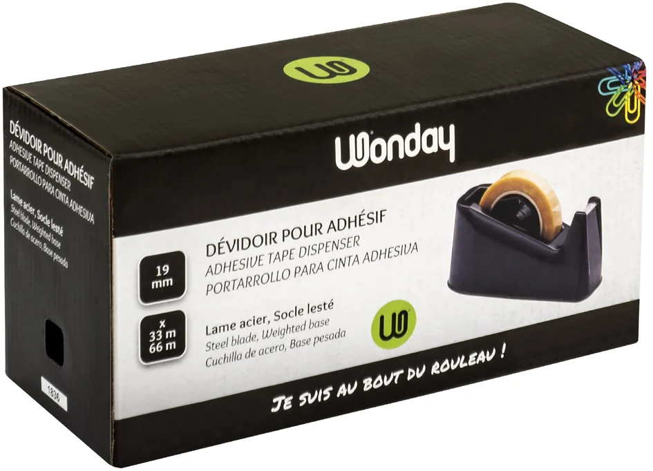 Tischabroller Classique, schwarz, unbestückt by Wonday – product photo