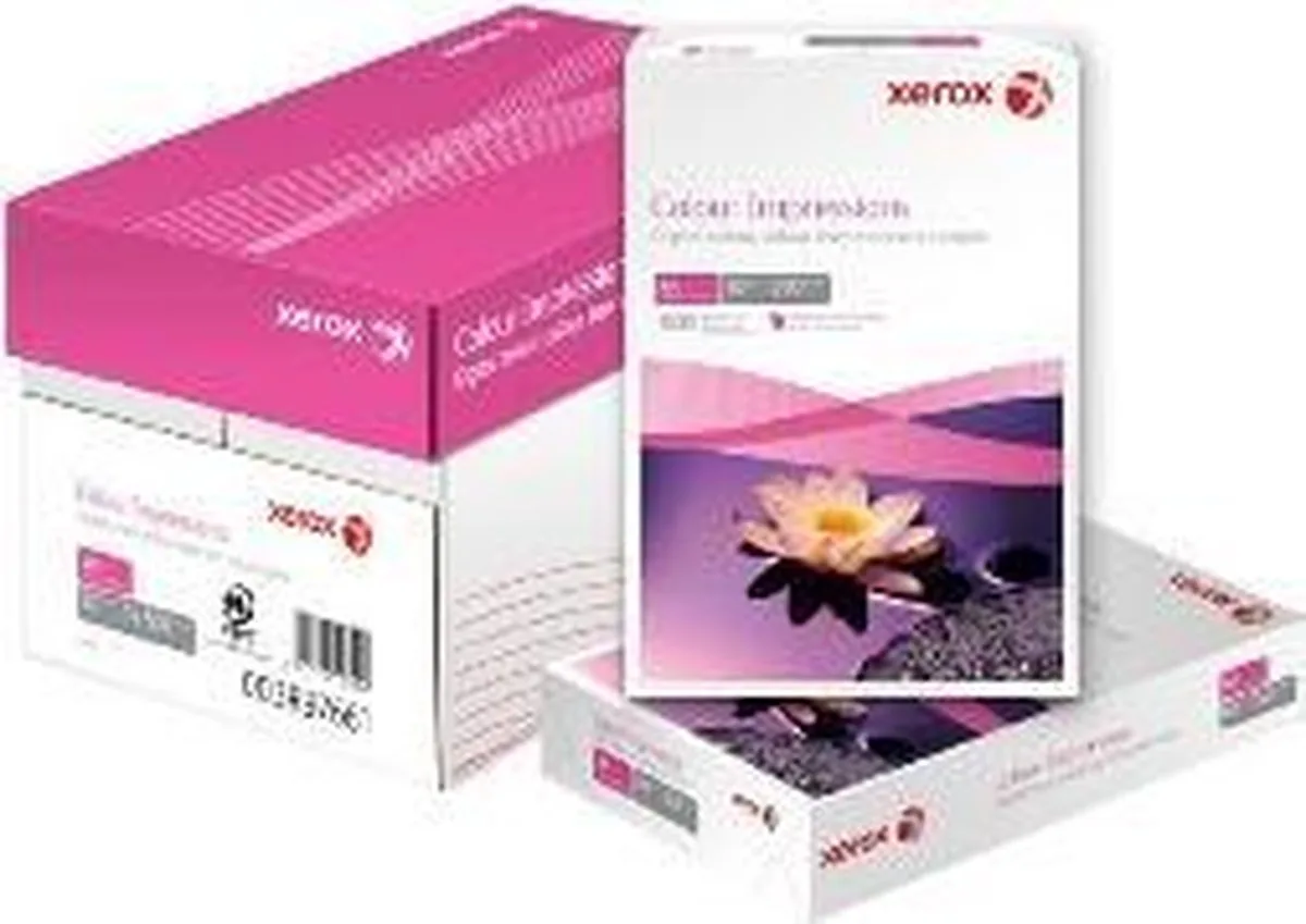 Colour Impressions A4 (210×297 mm) papier voor inkjetprinter fra Xerox i Hvid – produktbillede
