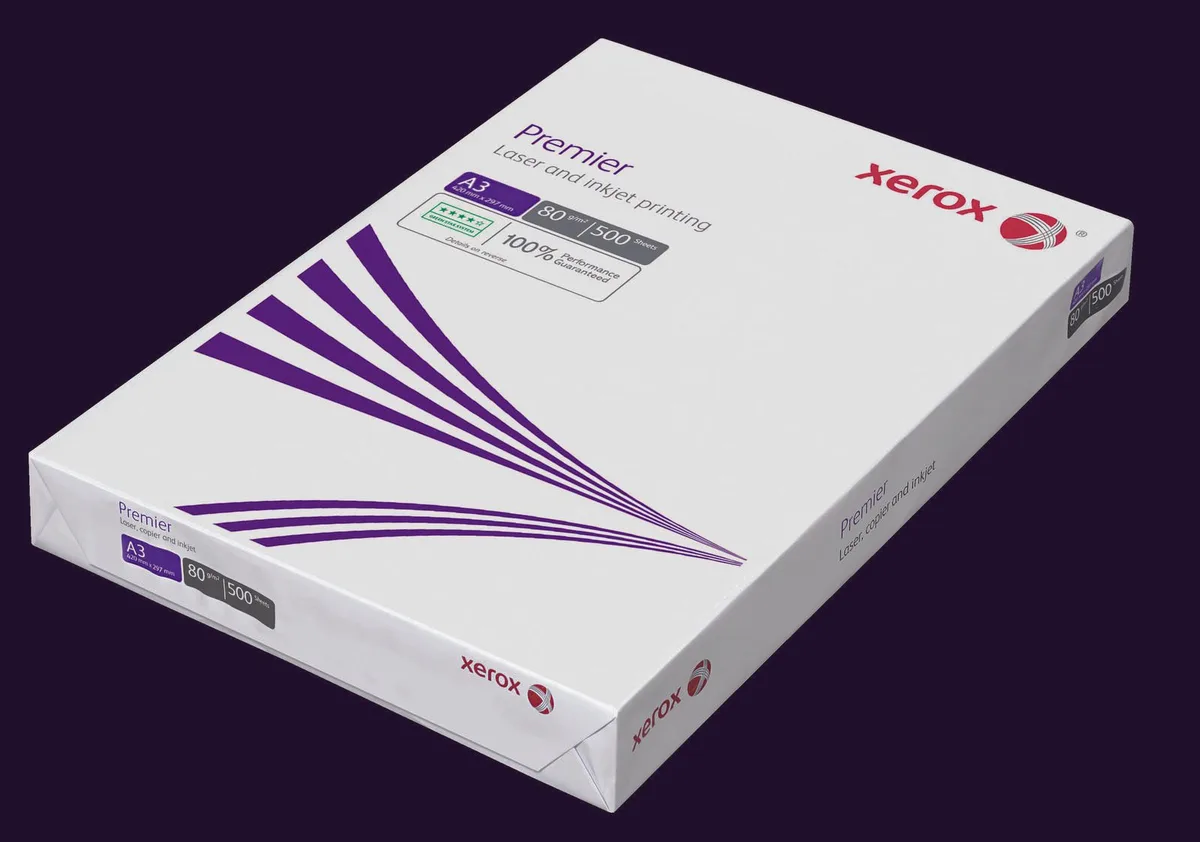 Kopierpapier DIN A3 80 g/m² fra Xerox – produktbillede