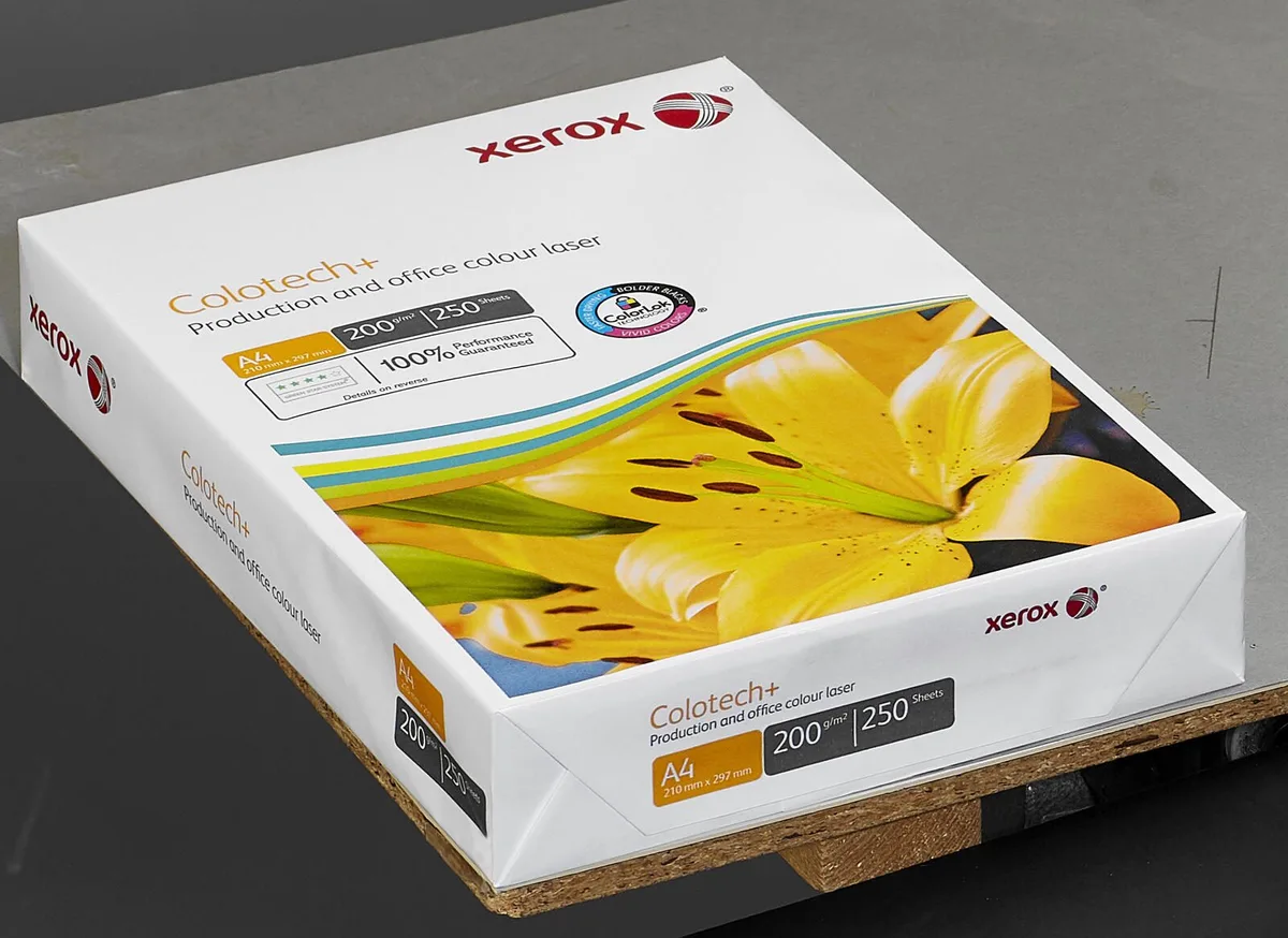 Laserpapier DIN A4 200 g/m² fra Xerox – produktbillede