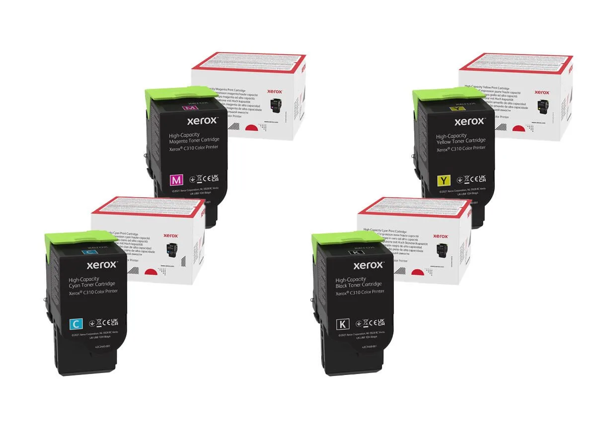 Original C310 Toner - 4er Multipack de Xerox – photo produit