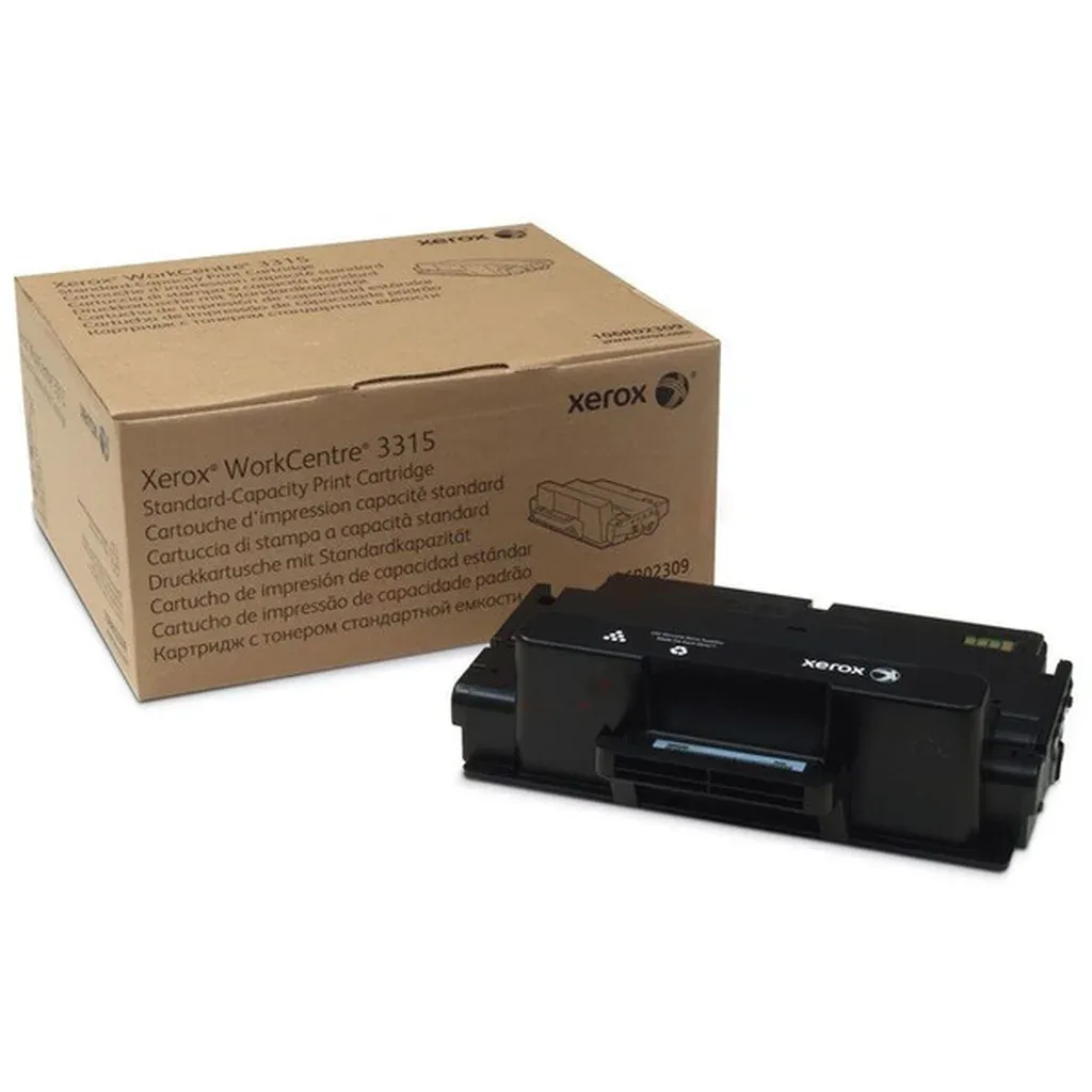 Toner sort, 2.300 sider 106R02309 Sort de Xerox – photo produit