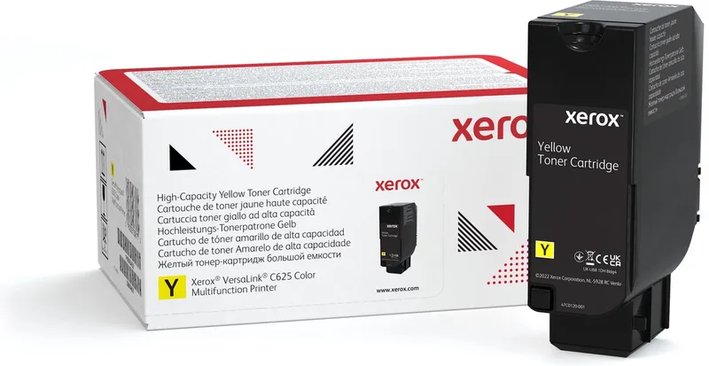 VersaLink C625 gele tonercartridge met hoge capaciteit (16.000 pagina's) de Xerox en Jaune – photo produit