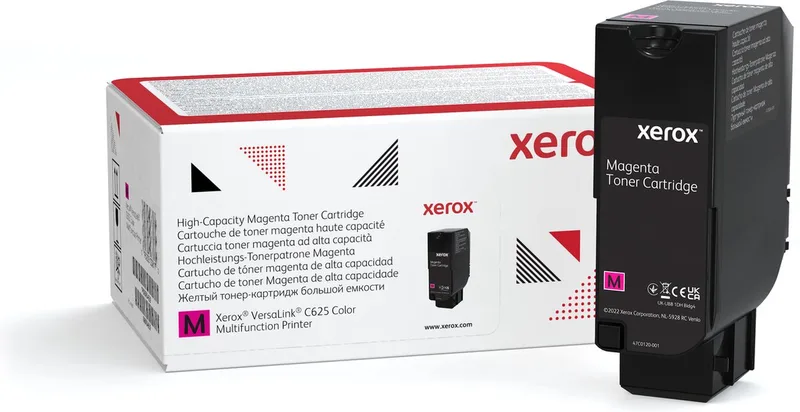 VersaLink C625 tonercartridge met hoge capaciteit (16.000 pagina's) by Xerox in Magenta – product photo