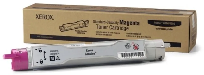 XEROX 106R01074 - Toner Cartridge / Rood / Standaard Capaciteit von Xerox in Magenta – Produktfoto