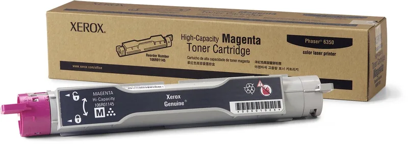 Xerox 106R01145 toner Phaser 6350/6350 DP/DT/DXM von Xerox in Magenta – Produktfoto