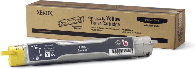 XEROX 106R01146 - Toner Cartridge / Geel / Hoge Capaciteit de Xerox en Jaune – photo produit