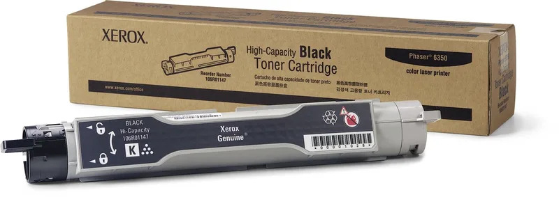 Xerox 106R01147 toner Phaser 6350/6350 DP/DT/DXM von Xerox in Schwarz – Produktfoto