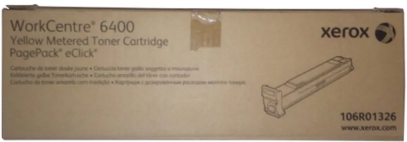 Xerox 106R01326 tonercartridge 1 stuk(s) Origineel von Xerox in Gelb – Produktfoto