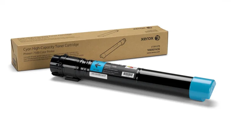 XEROX 106R01436 - Toner Cartridge Blauw Hoge Capaciteit von Xerox in Cyaan – Produktfoto