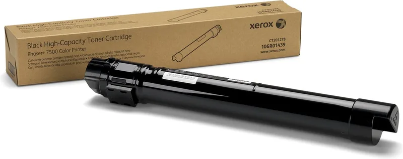 XEROX 106R01439 - Toner Cartridge / Hoge Capaciteit von Xerox in Schwarz – Produktfoto