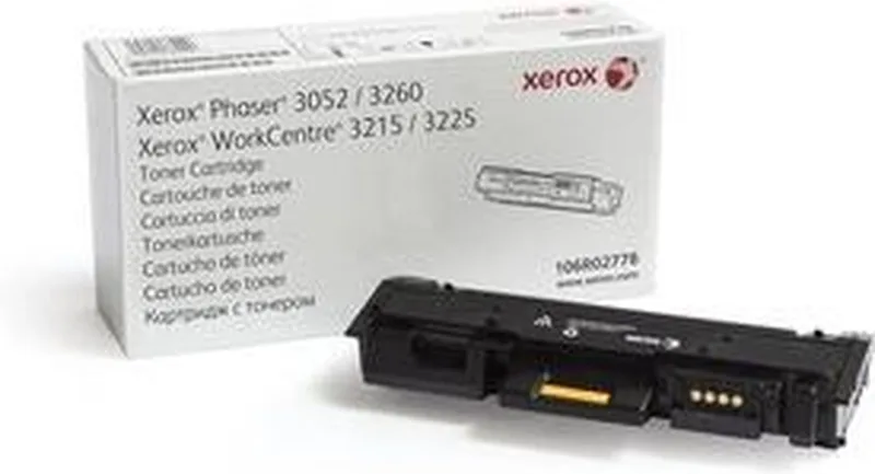 Xerox 106R02778 3000pagina's laser toner & cartridge von Xerox in Schwarz – Produktfoto