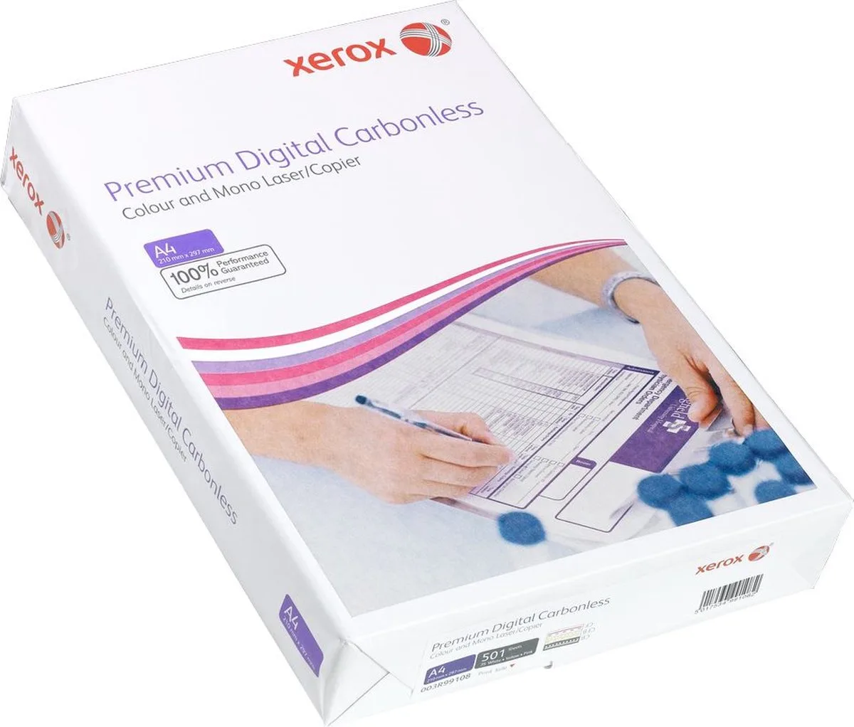 Zelfkopiërend papier Xerox vergaard A4 80gr set 3vel pak 167sets fra Xerox i Hvid – produktbillede