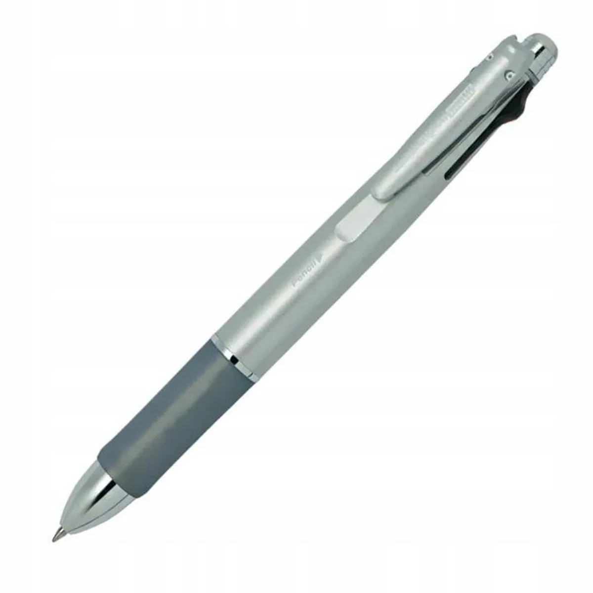 Clip ON Multi 1000 - Multifunctionele pen met potlood de Zebra en Argent – photo produit