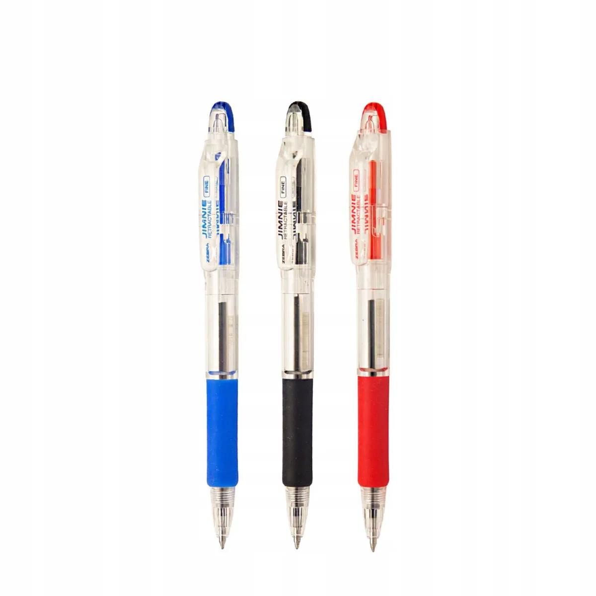 Jimnie RT 0.7 Fine Balpen Set - 3 Kleuren de Zebra – photo produit