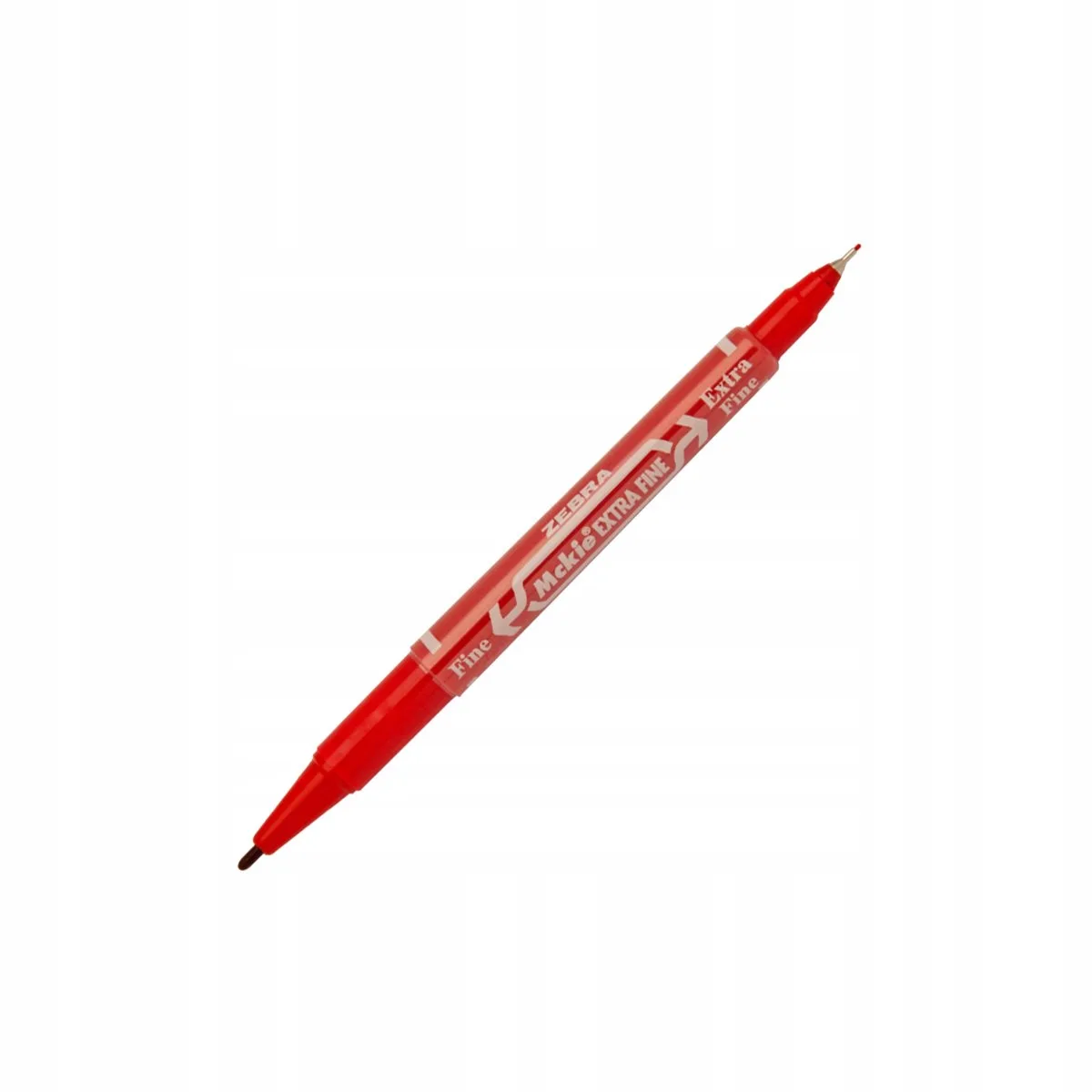 Mckie Extra Fine Dubbelzijdige Marker de Zebra en Rouge – photo produit