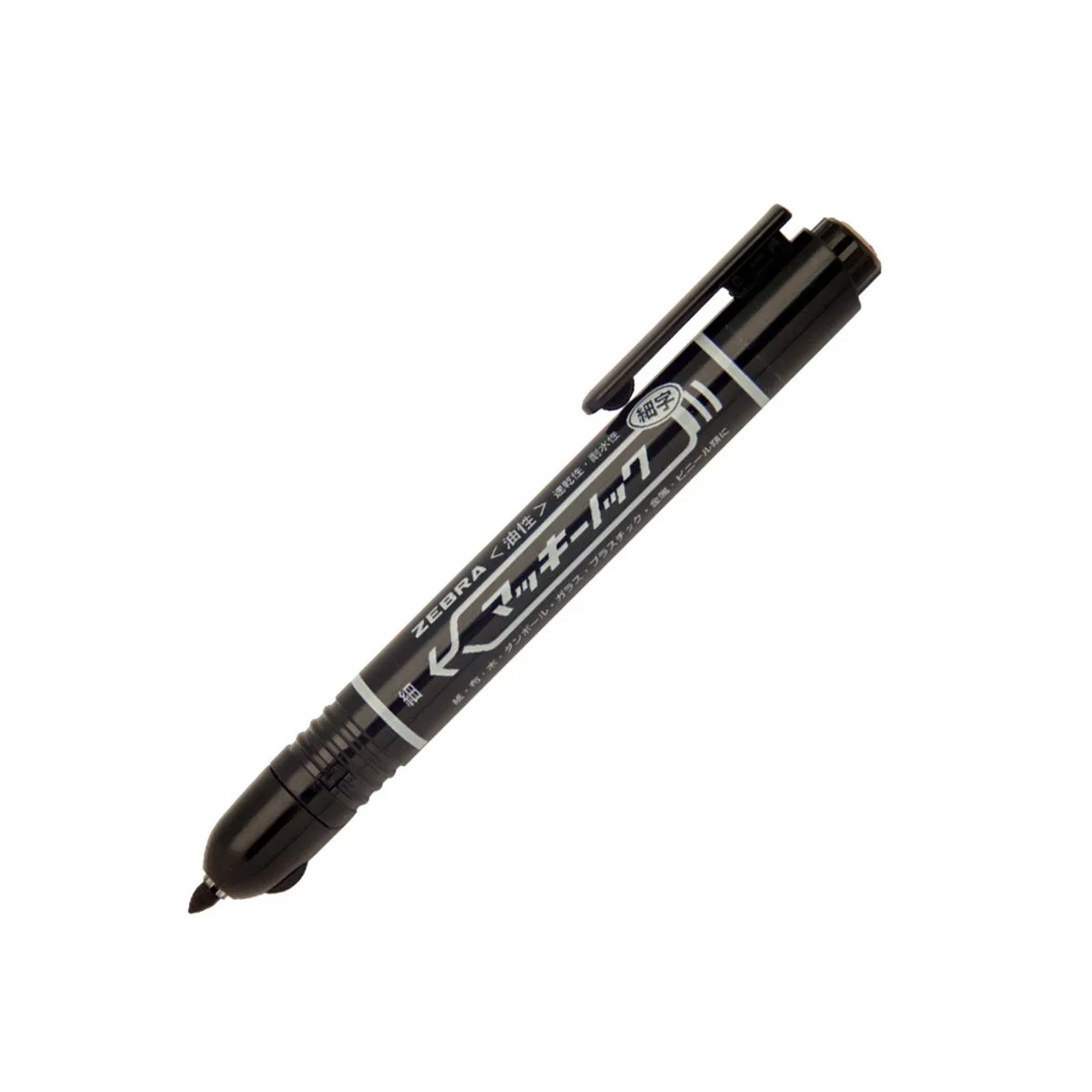 Mckie RT Fine Permanent Marker von Zebra in Schwarz – Produktfoto