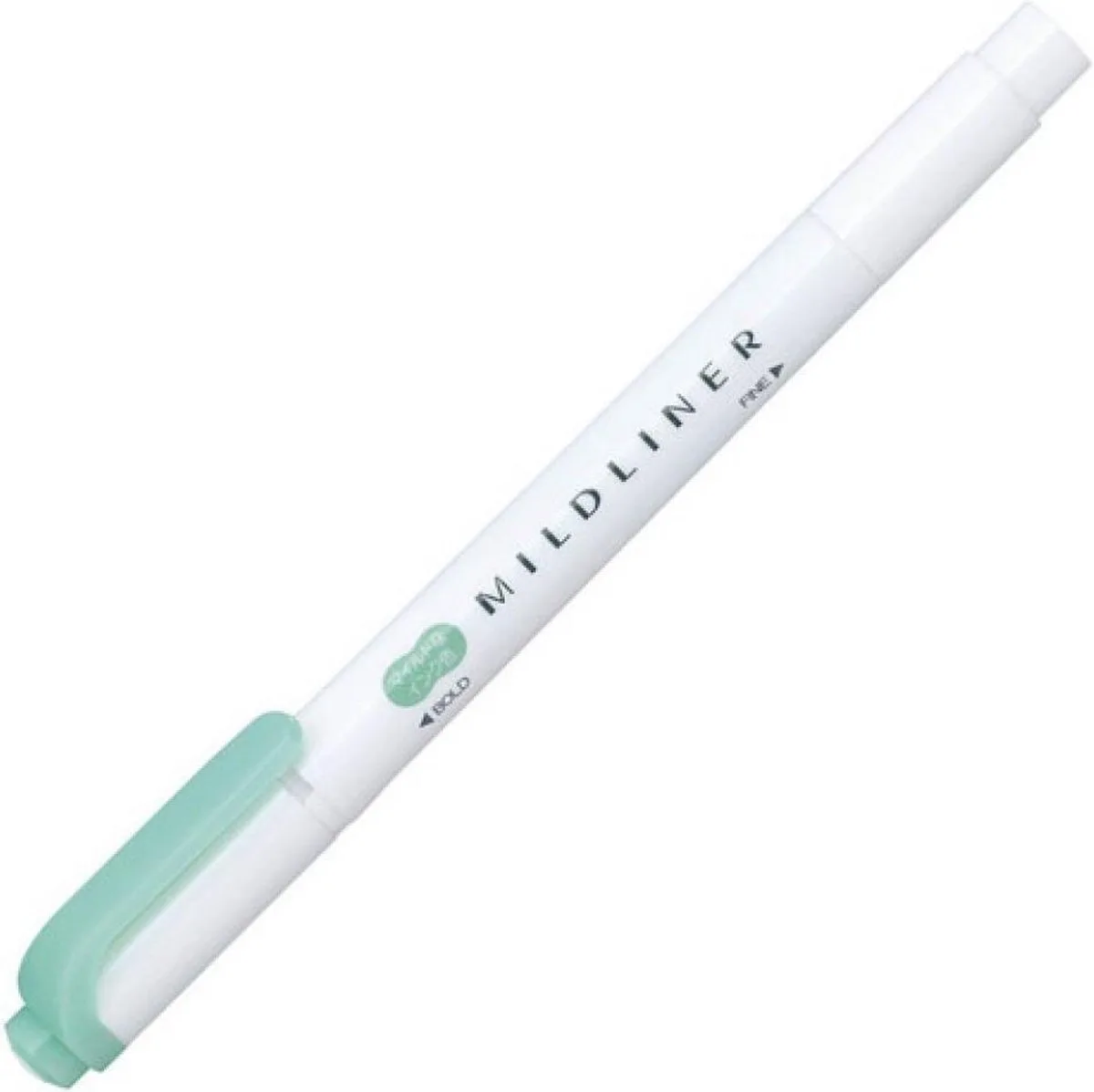 Mildliner Double-Sided Highlighter - Fine / Bold - Mild Blue / Green / WKT7-MBG by Zebra in Blue, Green – product photo