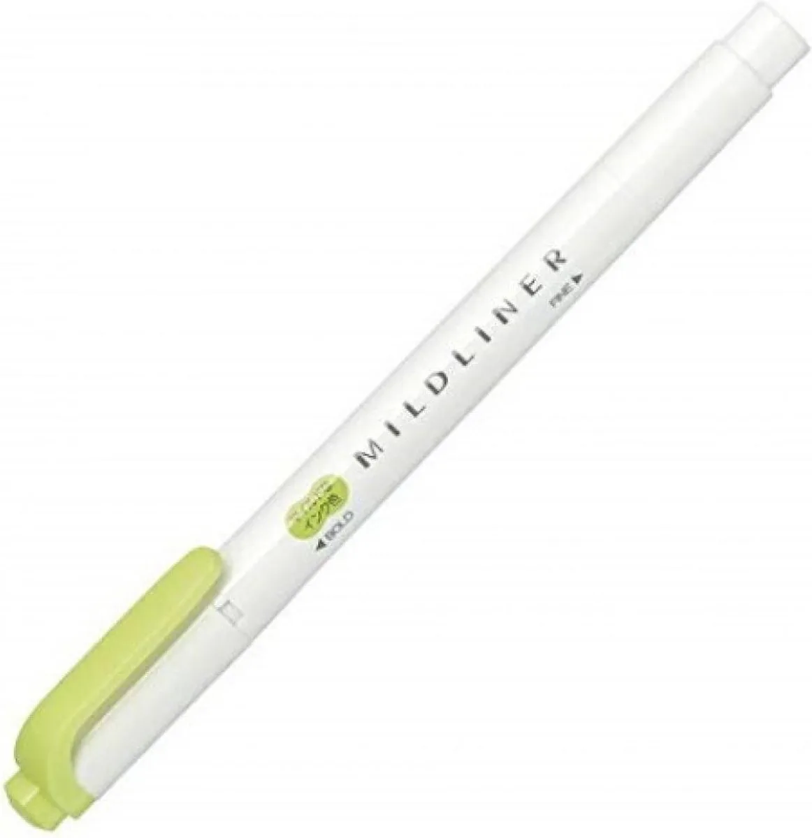 Mildliner Double-Sided Highlighter - Fine / Bold – Mild Citrus Green / WKT7-MCG by Zebra in Citrus Groen – product photo
