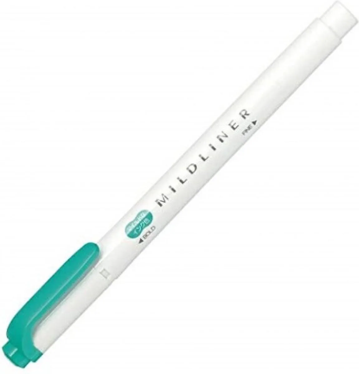 Mildliner Double-Sided Highlighter - Fine / Bold – Mild Summer Green / WKT7-MSG de Zebra en Zomer Groen – photo produit