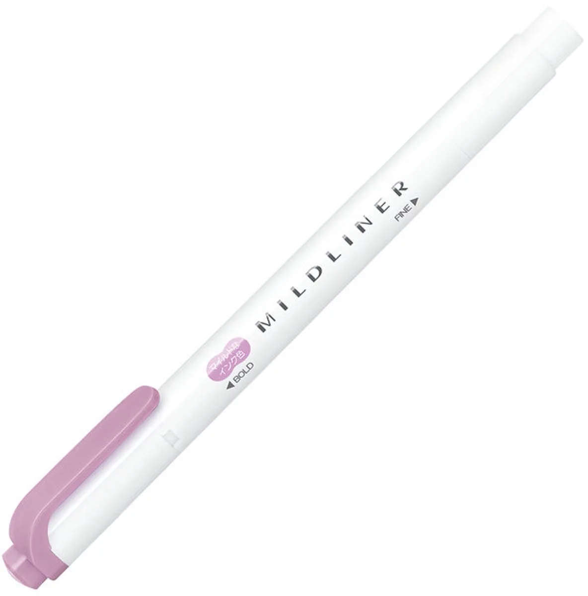 Mildliner Double-Sided Highlighter - Fine / Bold – WKT7-MIR – New Color 2025 de Zebra en Mild Iris – photo produit