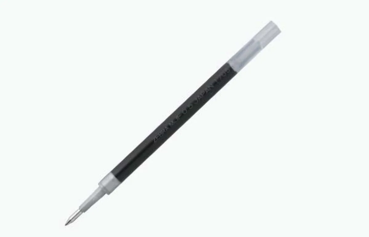 Sarasa Mark On Gel Pen Refill / Navulling 0.4 Kleur Inkt: Zwart by Zebra in Trans Zwart – product photo