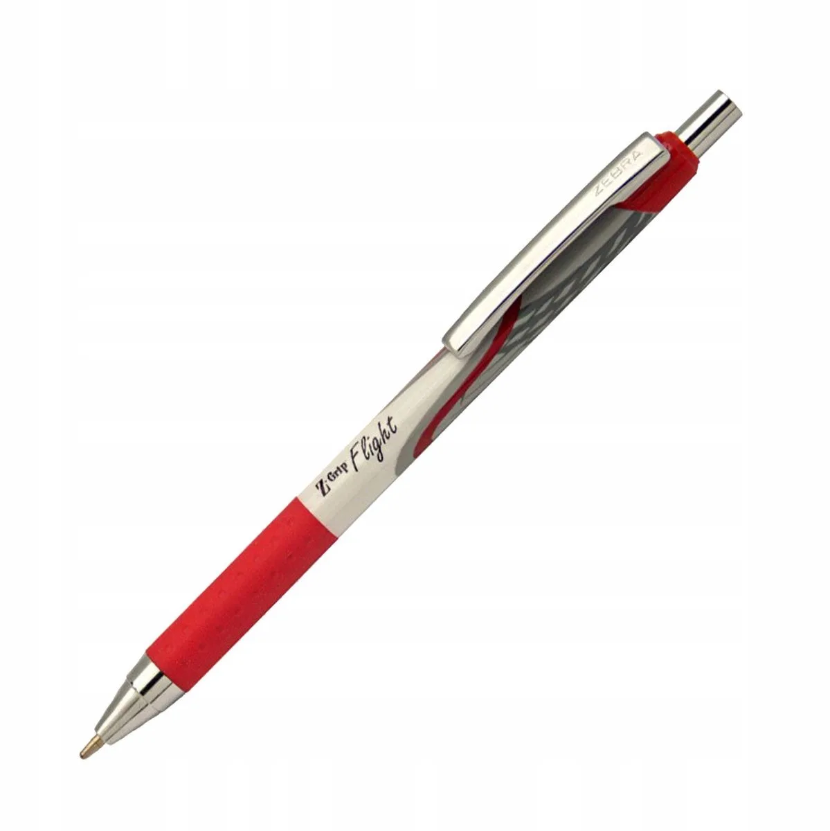 Z-Grip Flight 1.2 Rode Balpen - Vloeiend Schrijven by Zebra in Red – product photo