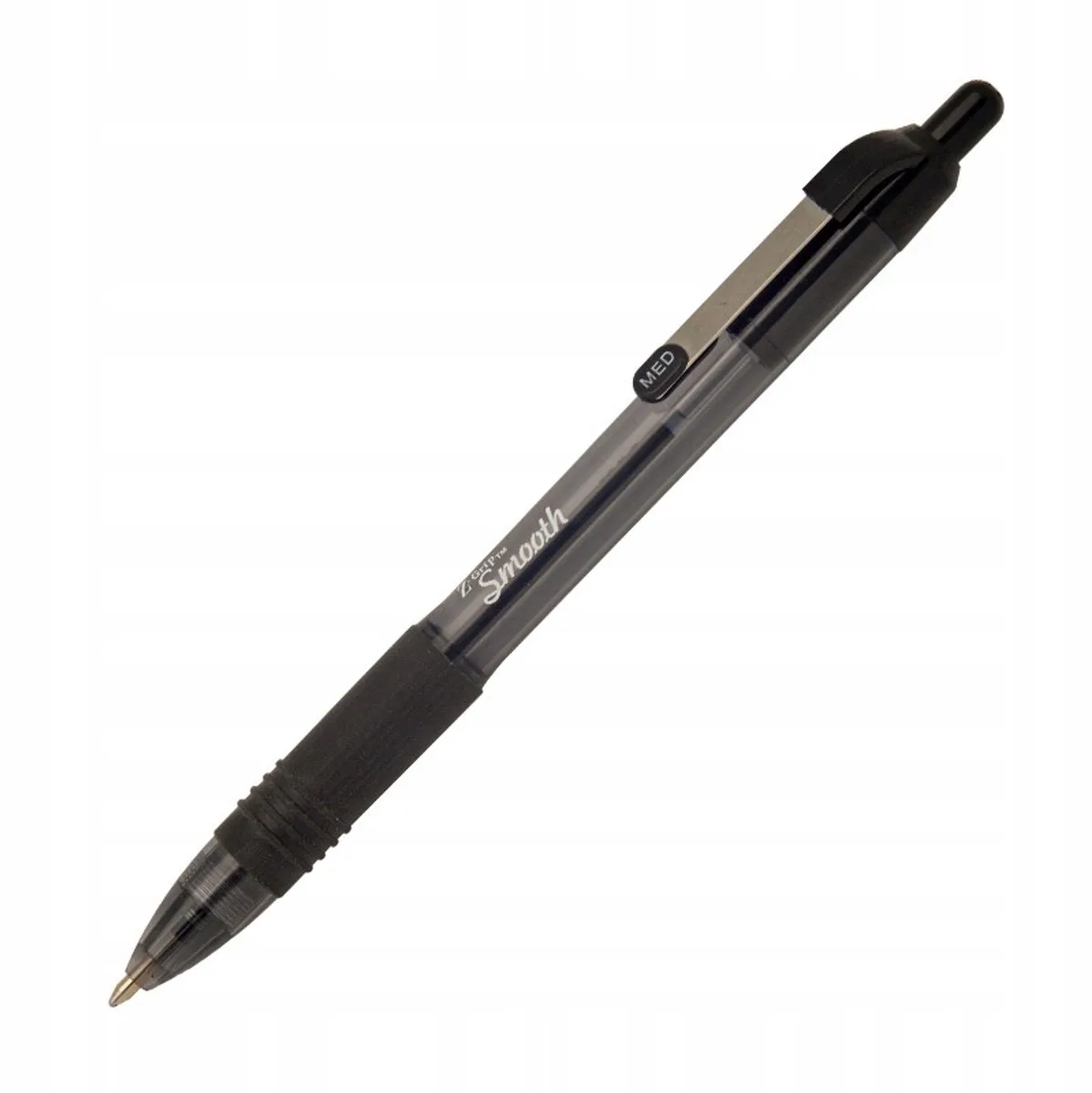 Z-Grip Smooth 1.0mm Zwarte Vulpen - Vloeiend Schrijven de Zebra en Noir – photo produit