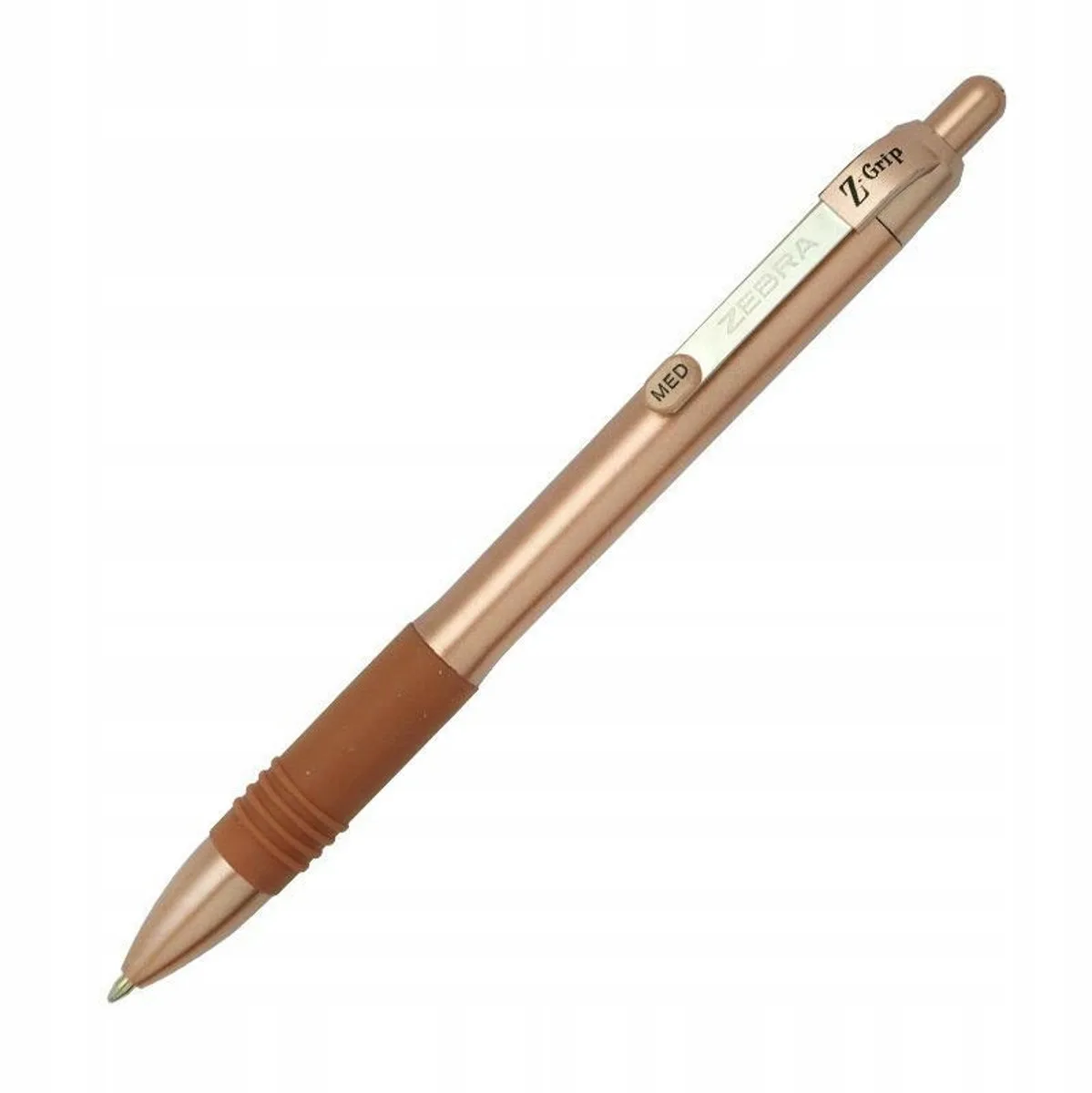Z-Grip Smooth Rollerball Pen - Rose Goud, Blauwe Inkt van Zebra in Rose Gold – productfoto