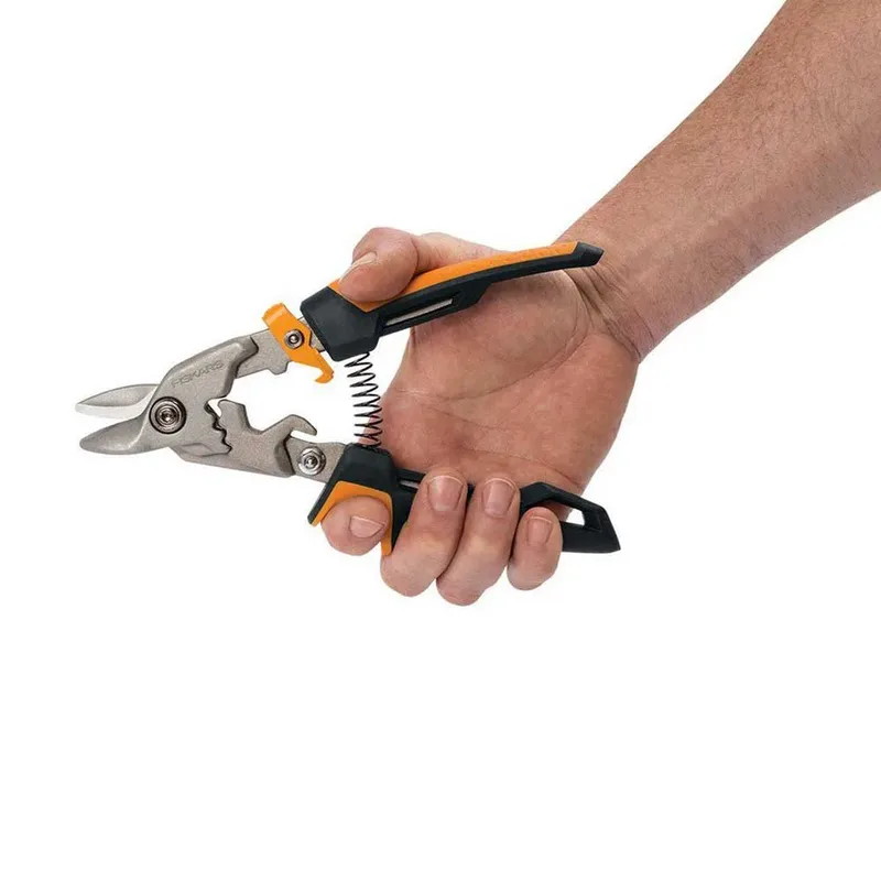 Ciseaux à Tôle Droits Powergear Bulldog Pour L´aviation 38.1 Mm de Fiskars – photo produit 3 sur 5