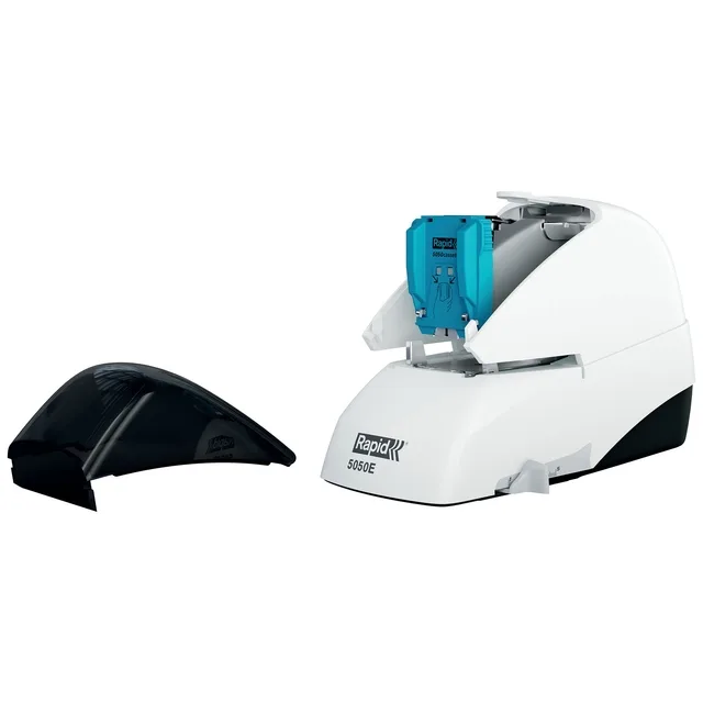 Classic Contactloze Elektrische Nietmachine R5050e Wit/zwart by Rapid in White – product photo