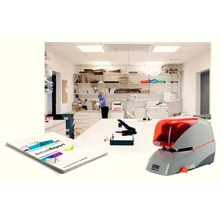 Classic Contactloze Elektrische Nietmachine R5050e Zilver/orange fra Rapid – produktbillede 4 af 5