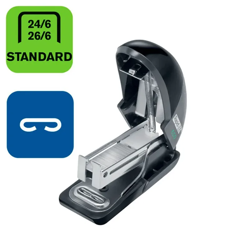 ECO Mini Nietmachine van Rapid in Zwart – productfoto 3 van 5
