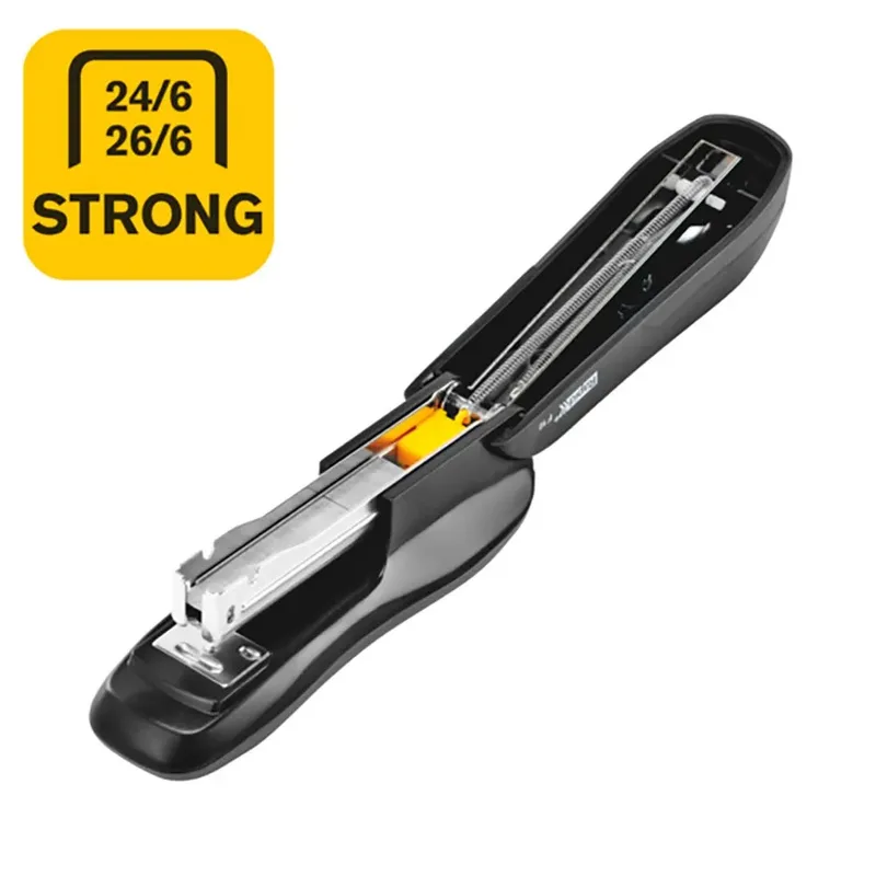 F16 - stapler - 20 sheets - metal ABS plastic thermoplastic elastomer (TPE) - black by Rapid – product photo 3 of 4