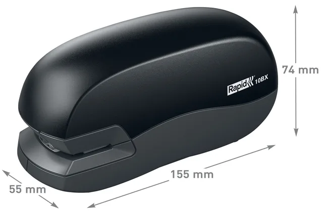 Fixativ Contactloze Elektrische Nietmachine 10BX Zwart by Rapid – product photo