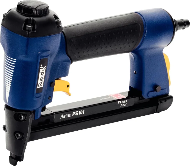 Pneumatische Tacker - Lichtgewicht - Nauwkeurig - Ergonomisch - Blauw/geel van Rapid – productfoto