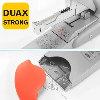 Stapler DUAX 170 sh. Zilver/Oranje von Rapid – Produktfoto 3 von 5