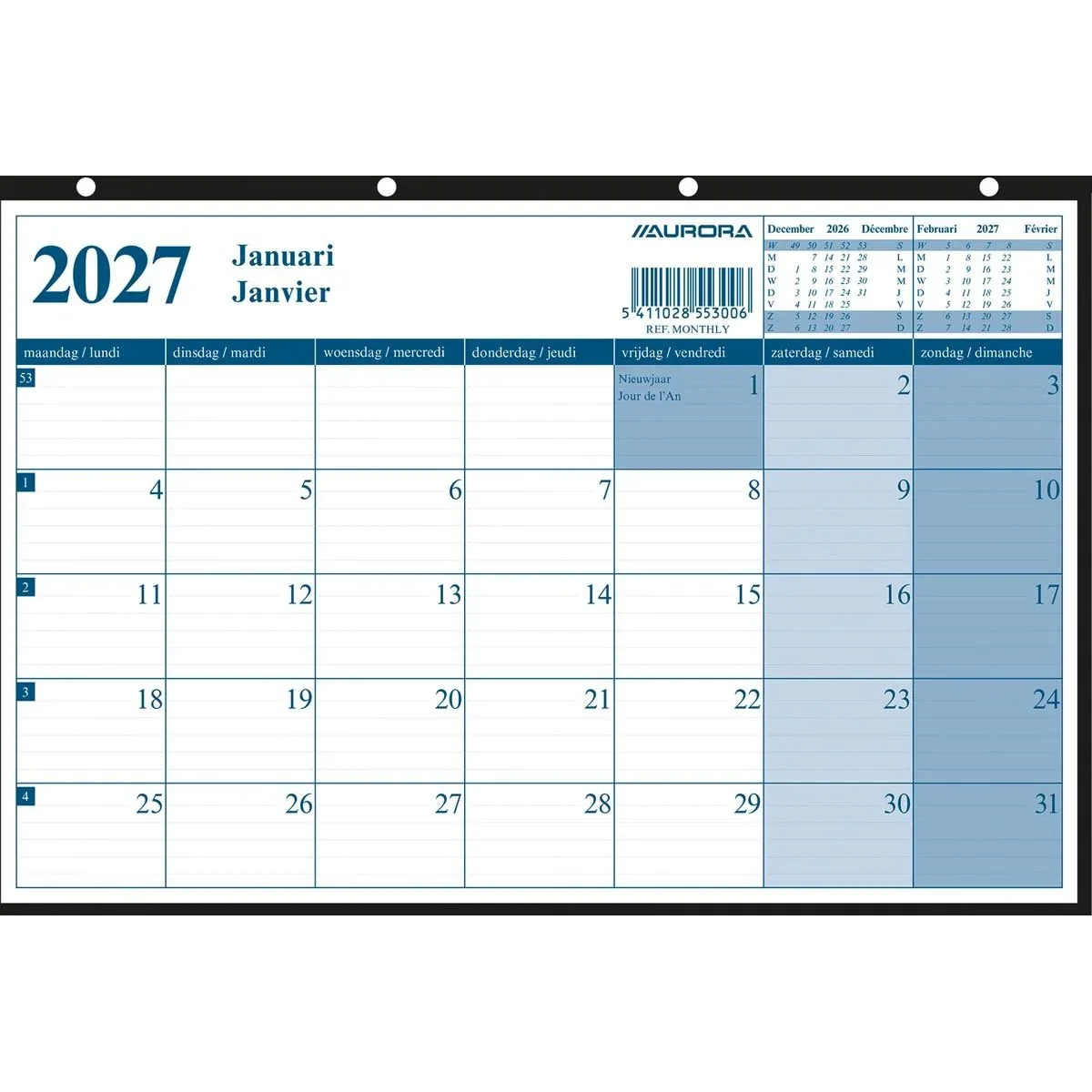 Monthly, 2027 von Aurora – Produktfoto