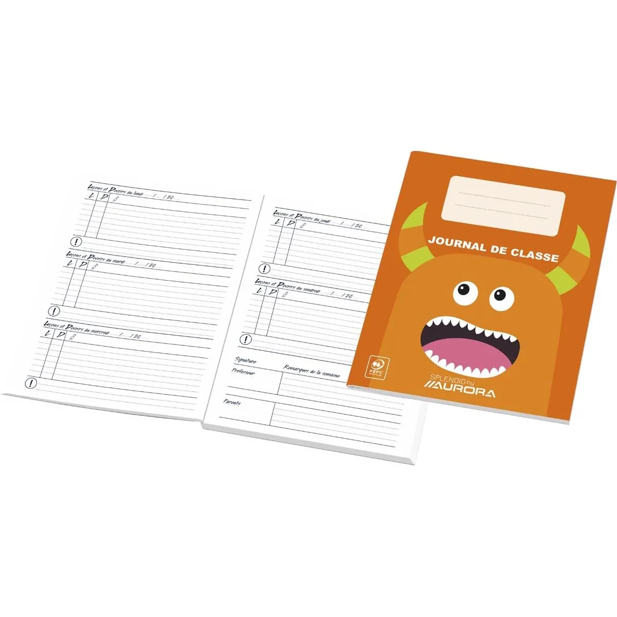 schoolagenda Franstalig, eeuwigdurend de Aurora – photo produit